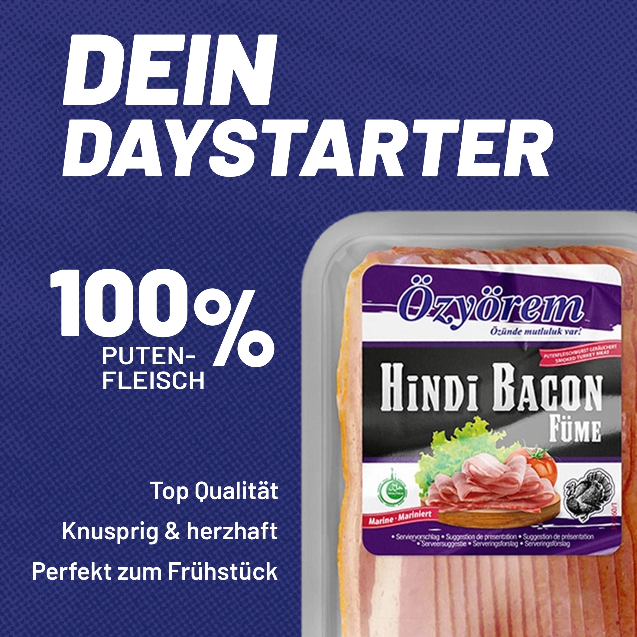 Putenfleisch-Bacon (150g)
