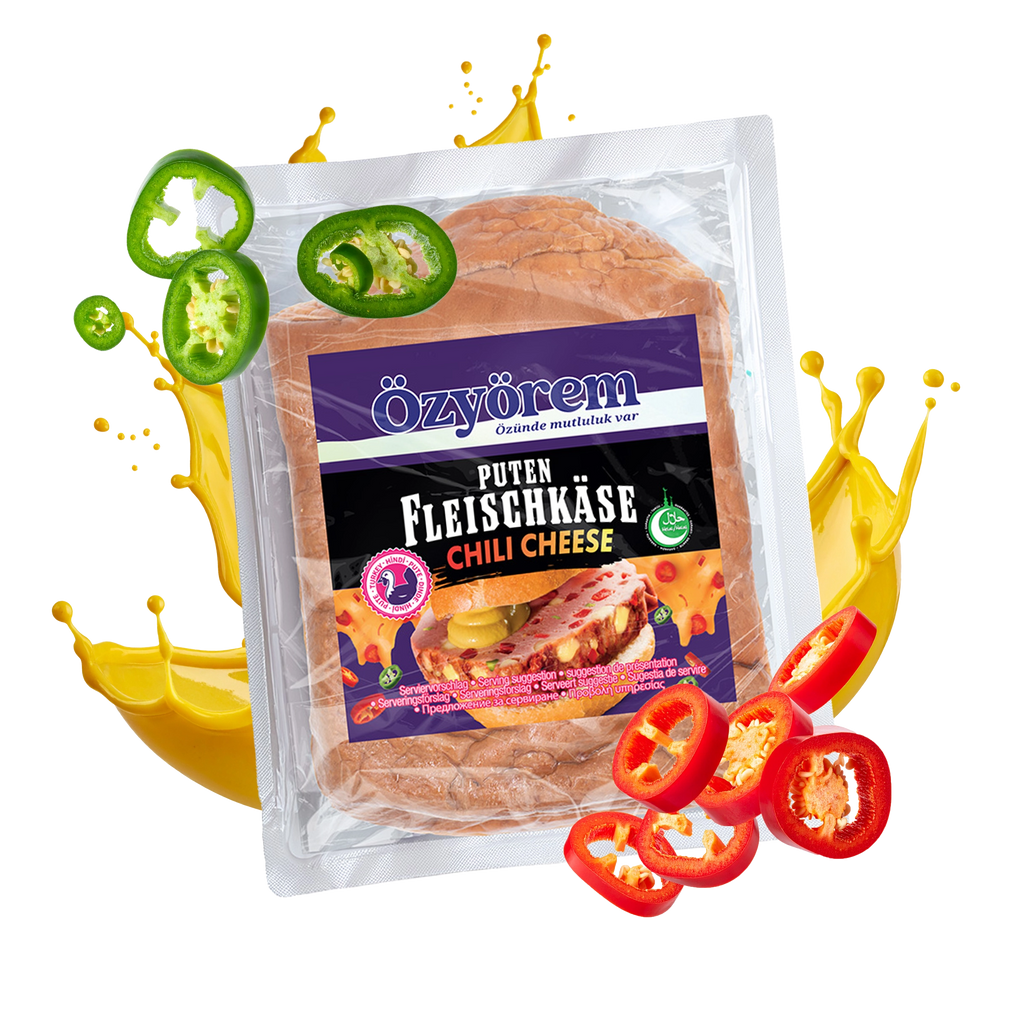 Chili Cheese Puten Fleischkäse (650g)