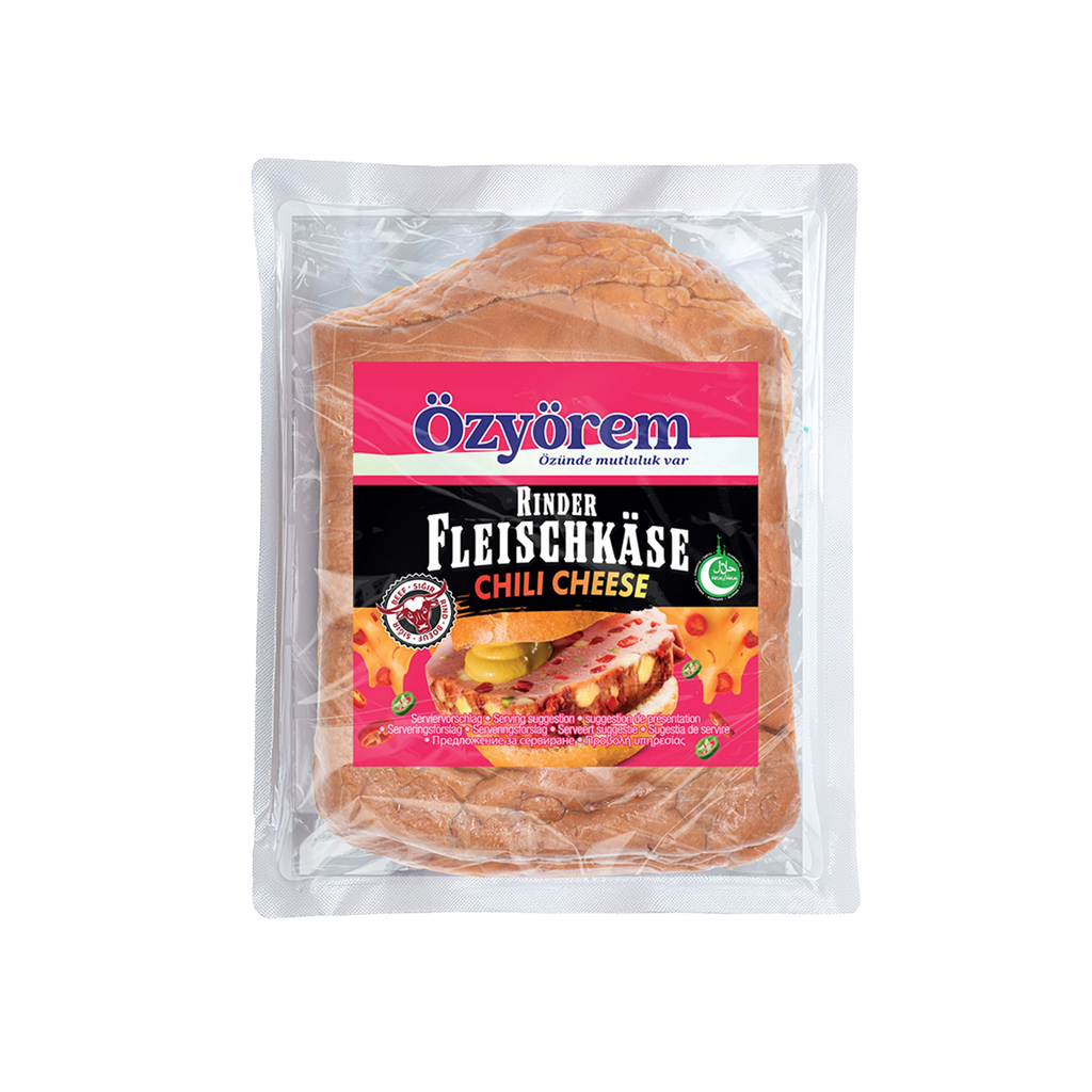 Chili Cheese Rinder Fleischkäse (650g)