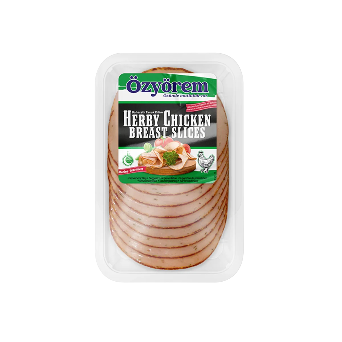 Geflügelwurst mit Kräuter (150g)